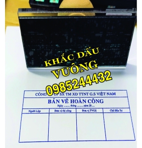 Khắc Dấu Hoàn Công Kích thước 70x140mm