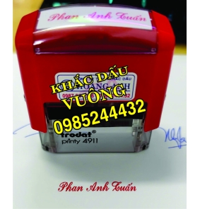 Con dấu Font nghiêng