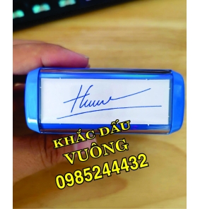 làm con dấu chữ ký giá rẻ