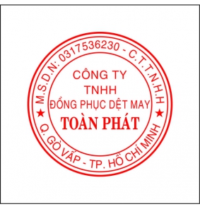 Khắc con dấu tròn CTTNHH