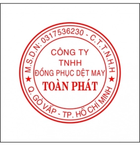 Khắc con dấu tròn CTTNHH