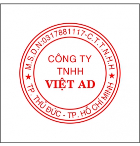 Khắc dấu tròn công ty giá rẻ
