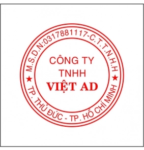 Khắc dấu tròn công ty giá rẻ
