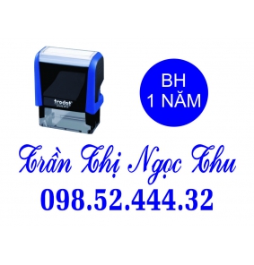 Con Dấu Tên Kèm Số Điện Thoại Font Nghiên