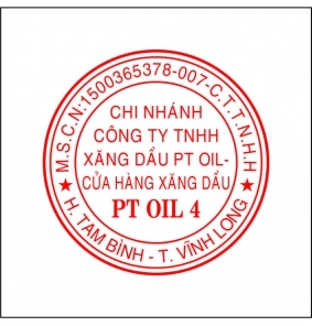 Khắc con dấu tròn công ty trách nhiệm hữu hạn